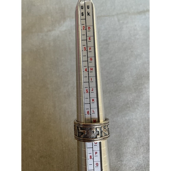 James Avery Lady's Song Of Solomon Sterling Silver Ring Band Size 7 - Picture 6 of 8